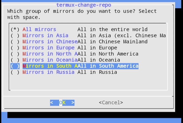cambiar mirror-group
